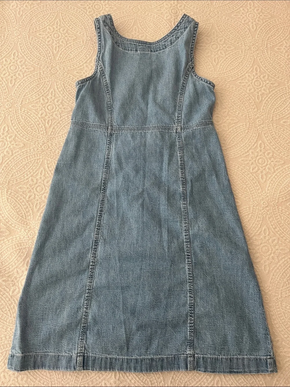 GAP Girls Blue Denim Button Front Dress | XL (12)